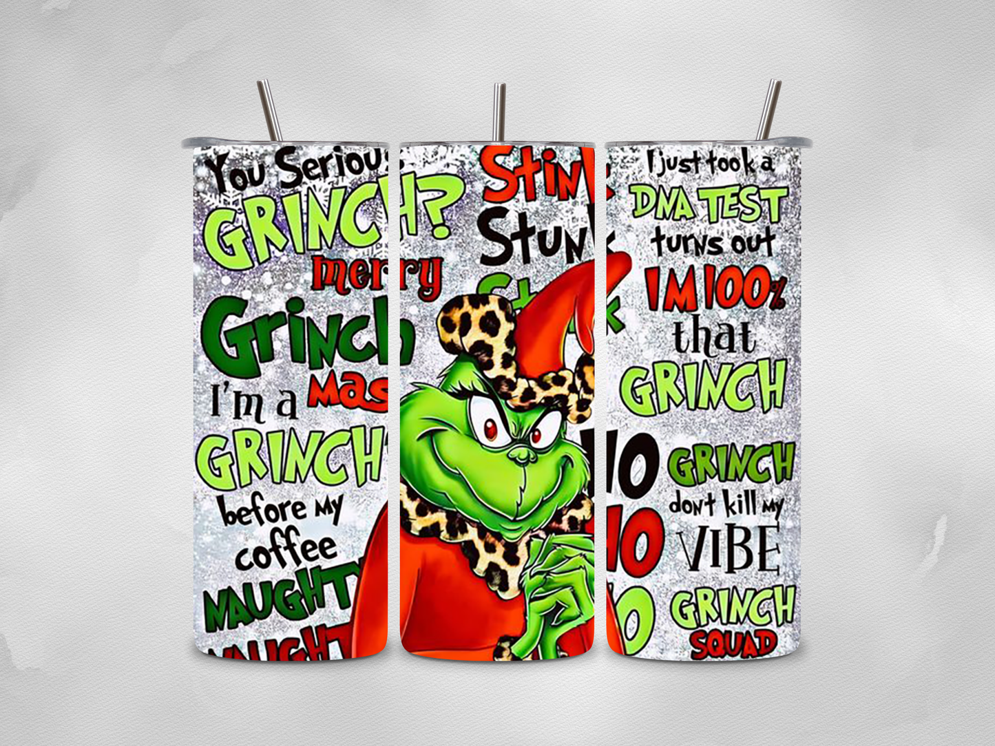 The Grinch Tumblers