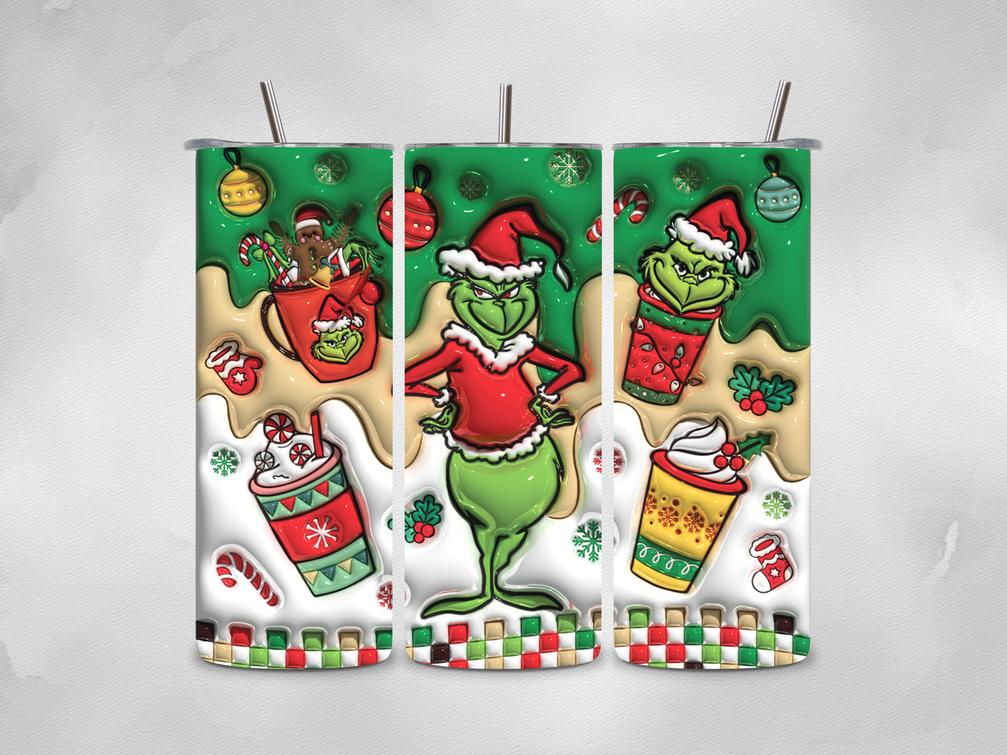 The Grinch Tumblers
