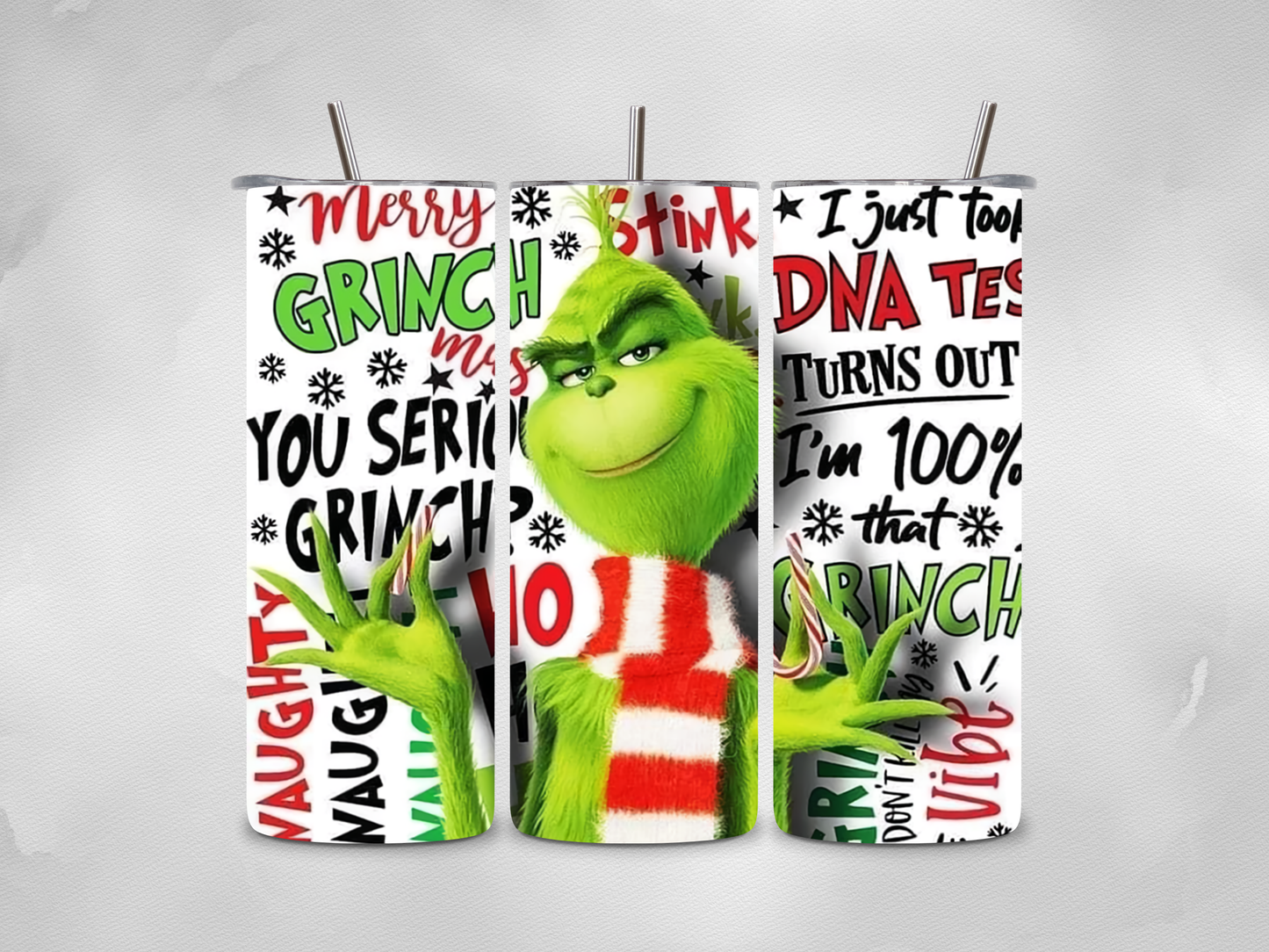 The Grinch Tumblers