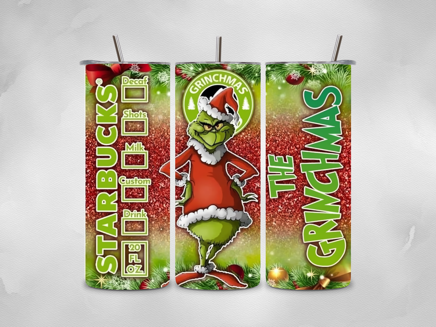 The Grinch Tumblers