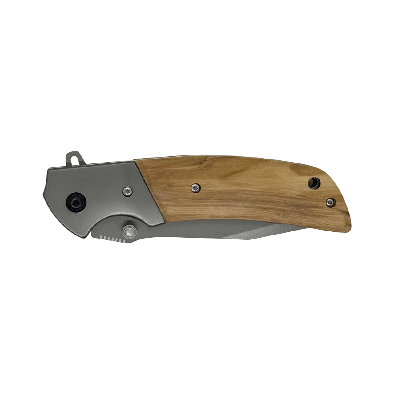 Round Olive Wood Knife