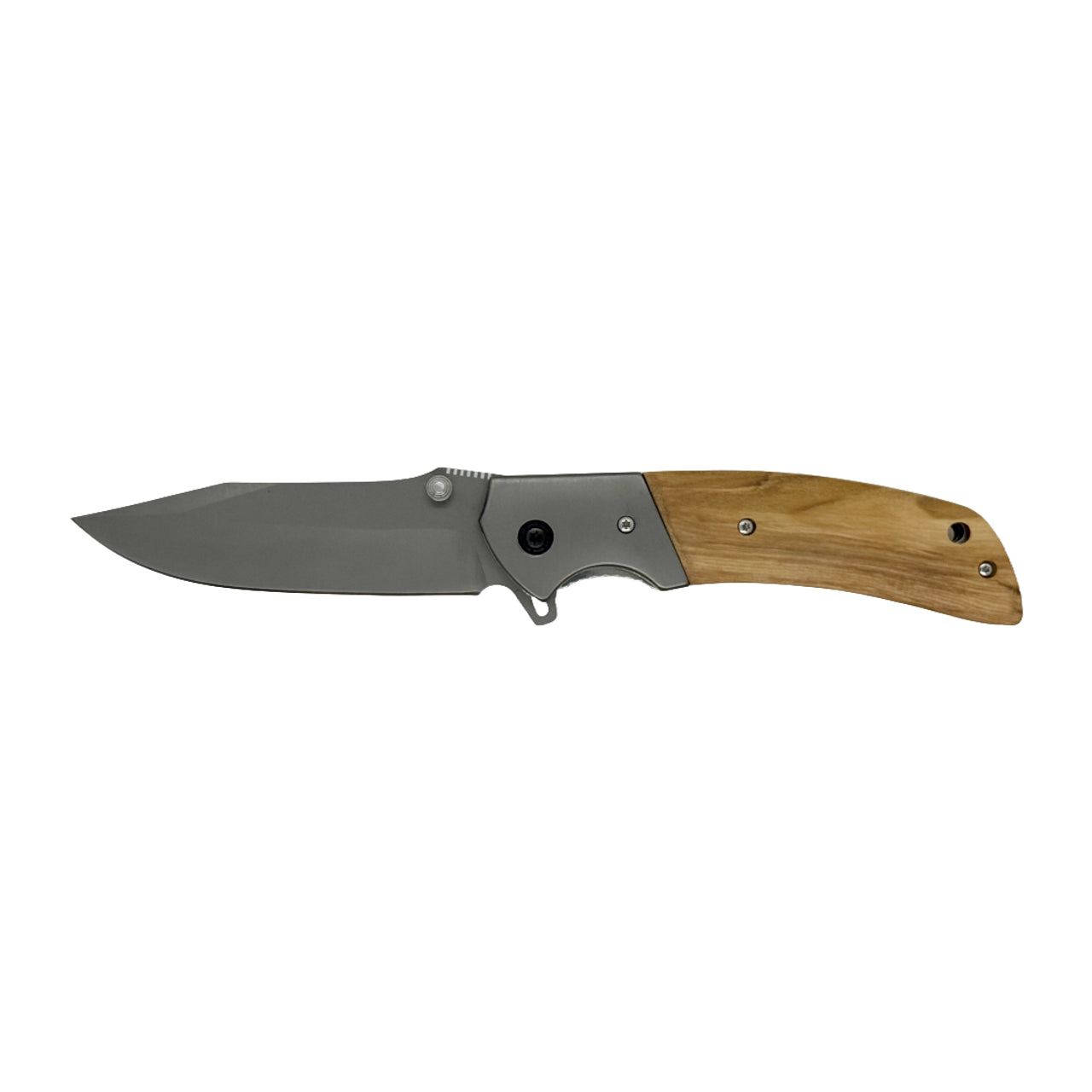 Round Olive Wood Knife
