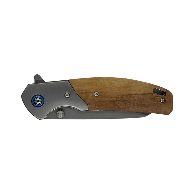 Slotted Olive Wood Knife