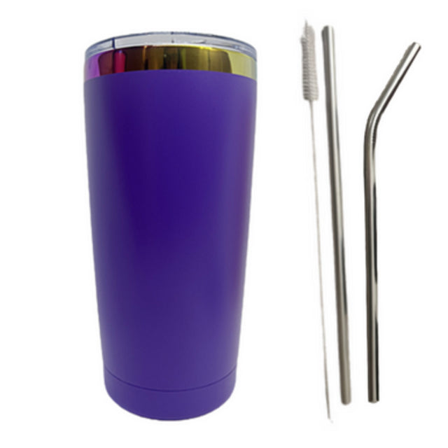 Purple Rainbow Plated 20oz Tumbler