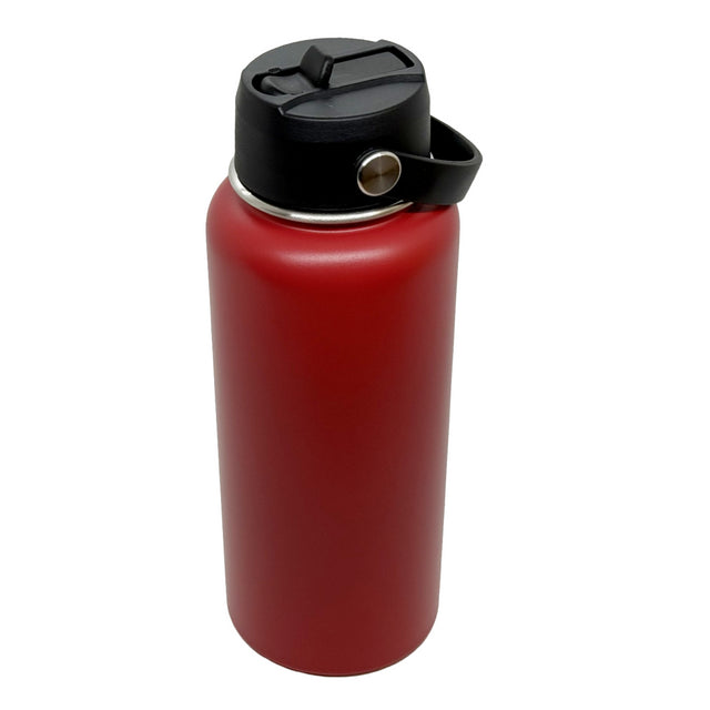 Red 32oz Water Bottle