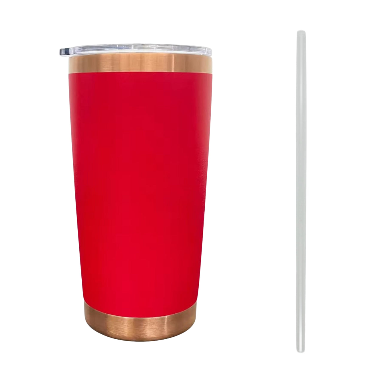 Red Copper Plated 20oz Tumbler