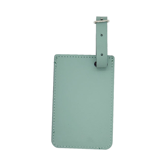 Teal Luggage Tag