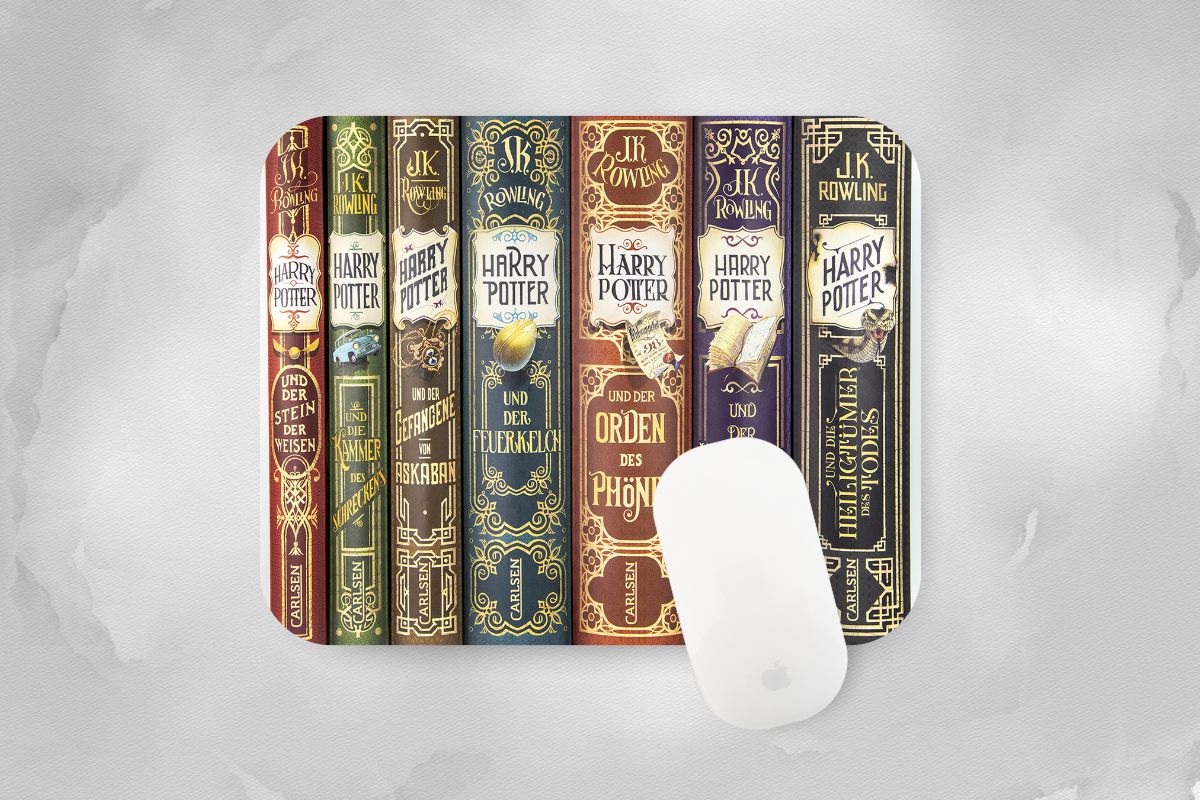 Books Mouse Pads