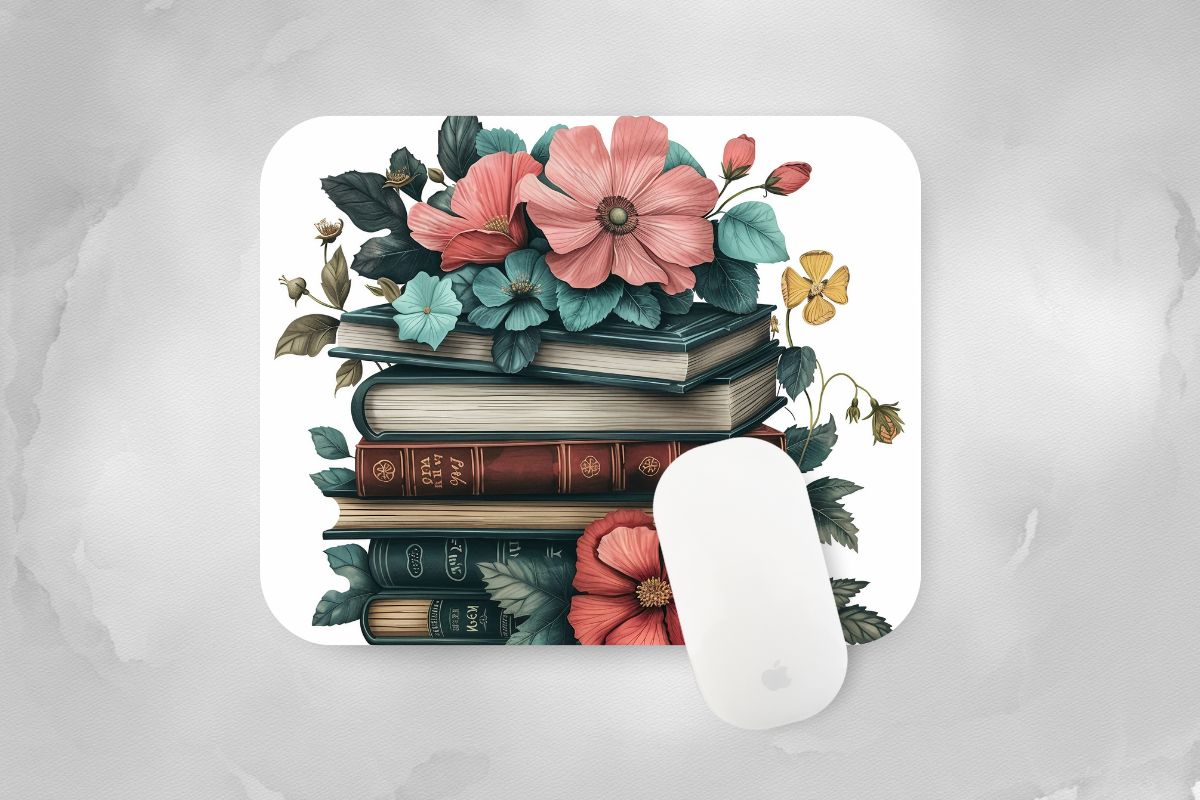 Books Mouse Pads