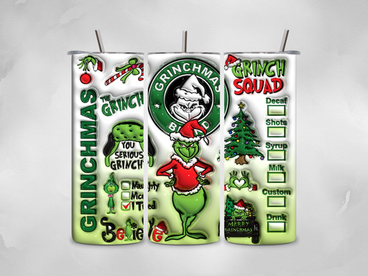 The Grinch Tumblers
