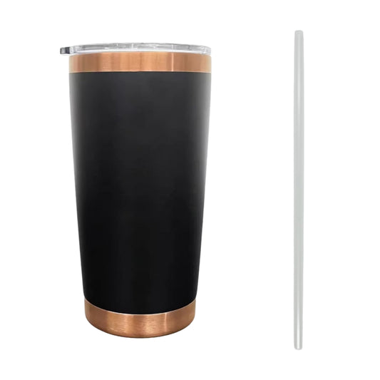 Black Copper Plated 20oz Tumbler