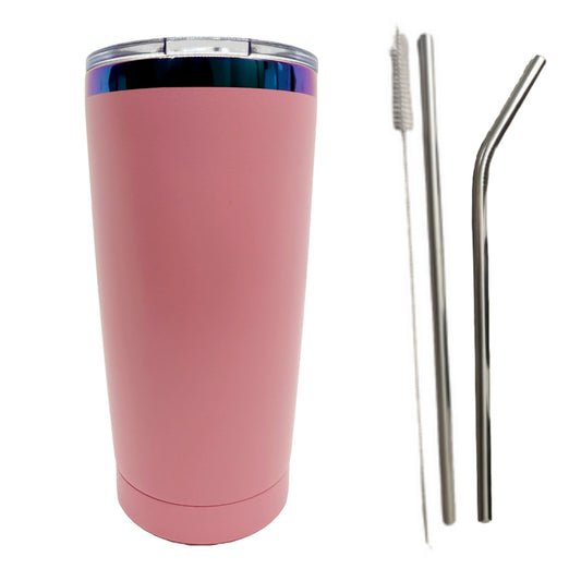 Bubblegum Rainbow Plated 20oz Tumbler