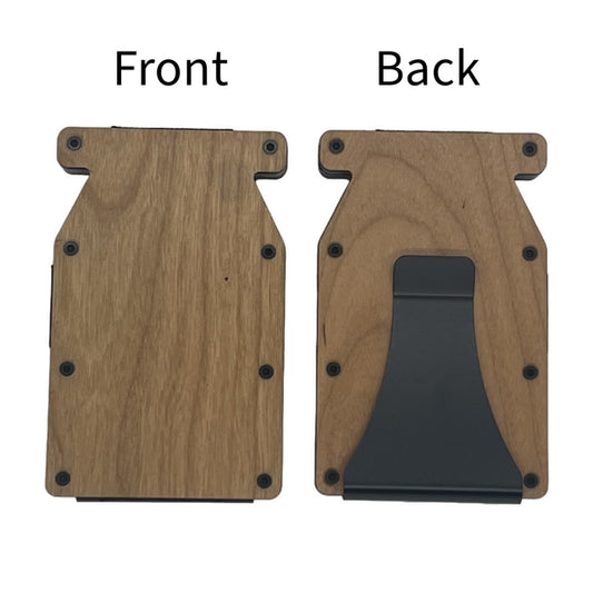 Cherry Wood RFID Wallet