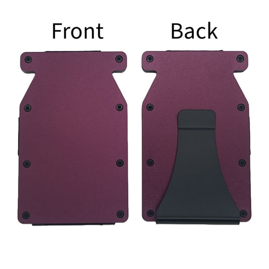 Dark Purple RFID Wallet