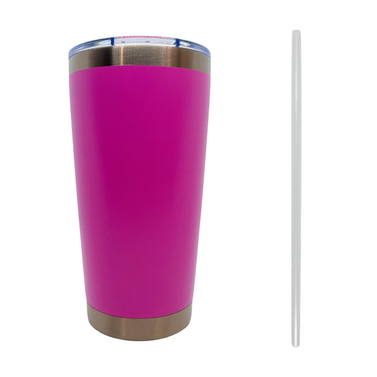 Hot Pink Copper Plated 20oz Tumbler