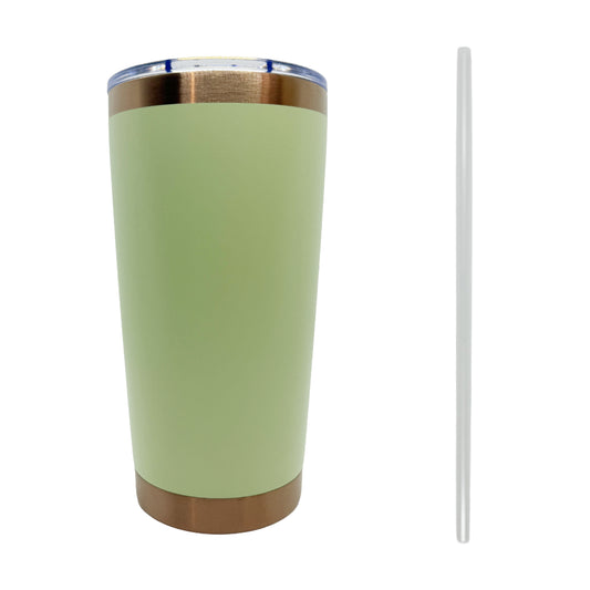 Light Green Copper Plated 20oz Tumbler