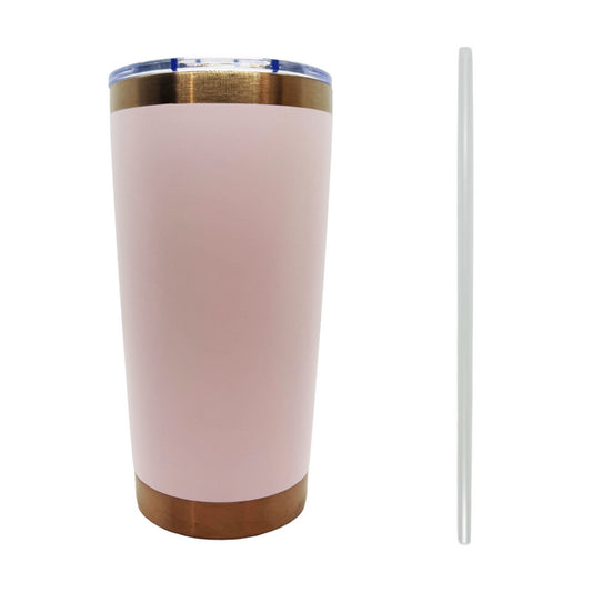 Light Pink Copper Plated 20oz Tumbler