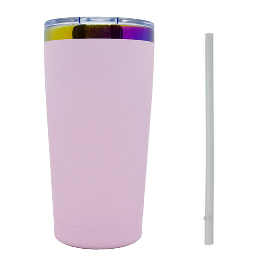 Light Purple Rainbow Plated 20oz Tumbler