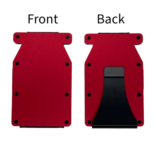 Marine Red RFID Wallet