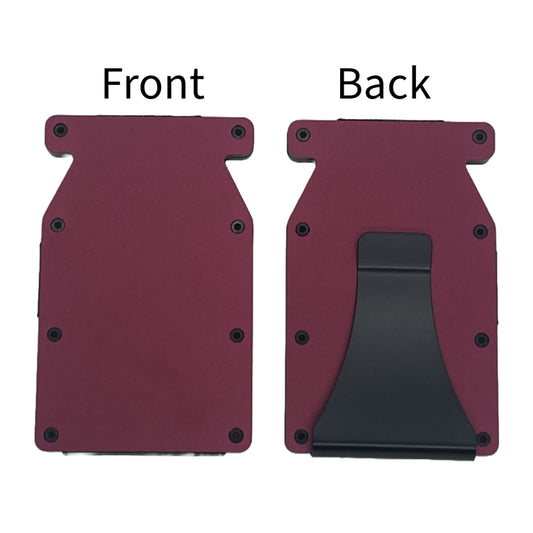 Maroon RFID Wallet