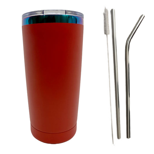Red Rainbow Plated 20oz Tumbler