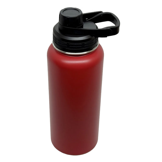 Red 32oz Water Bottle