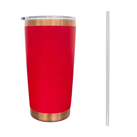 Red Copper Plated 20oz Tumbler