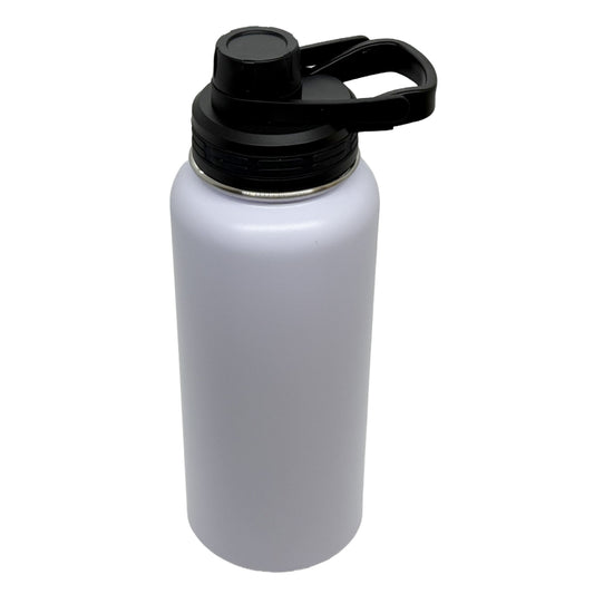 White 32oz Water Bottle